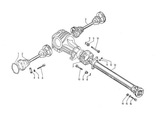 a part diagram from the lamborghini jarama parts catalogue