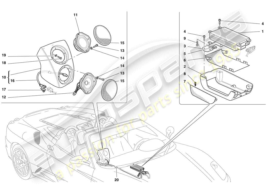 part diagram containing part number 666944..