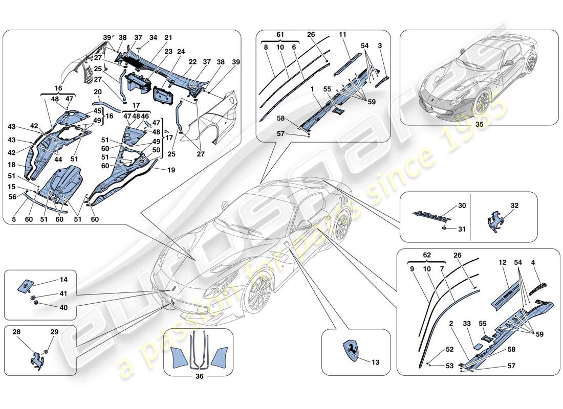 part diagram containing part number 84533500