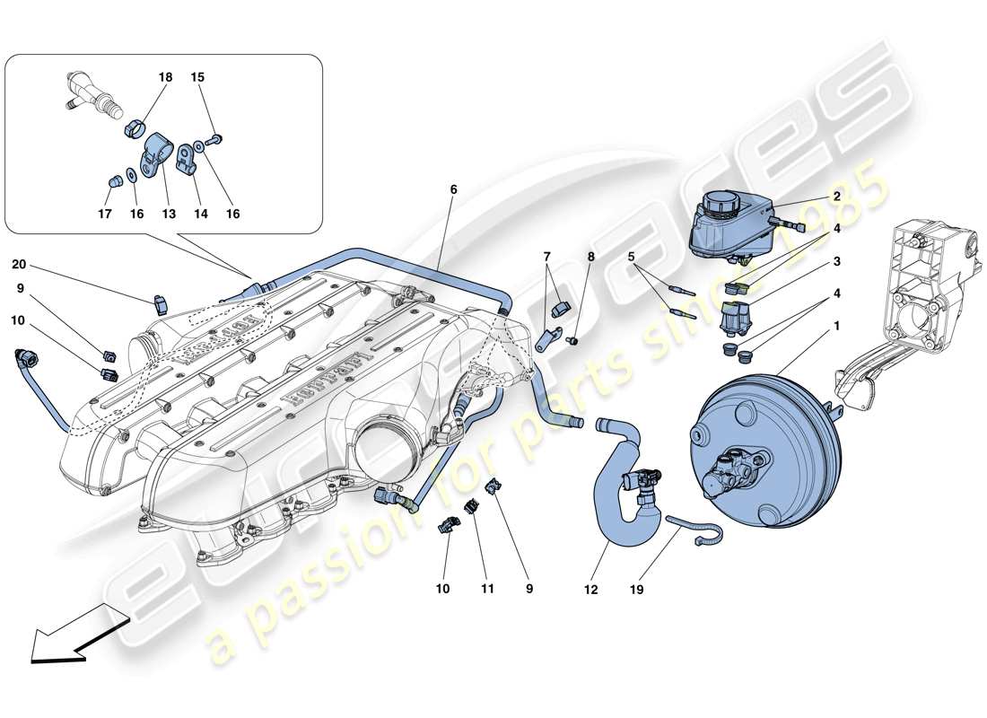part diagram containing part number 343095