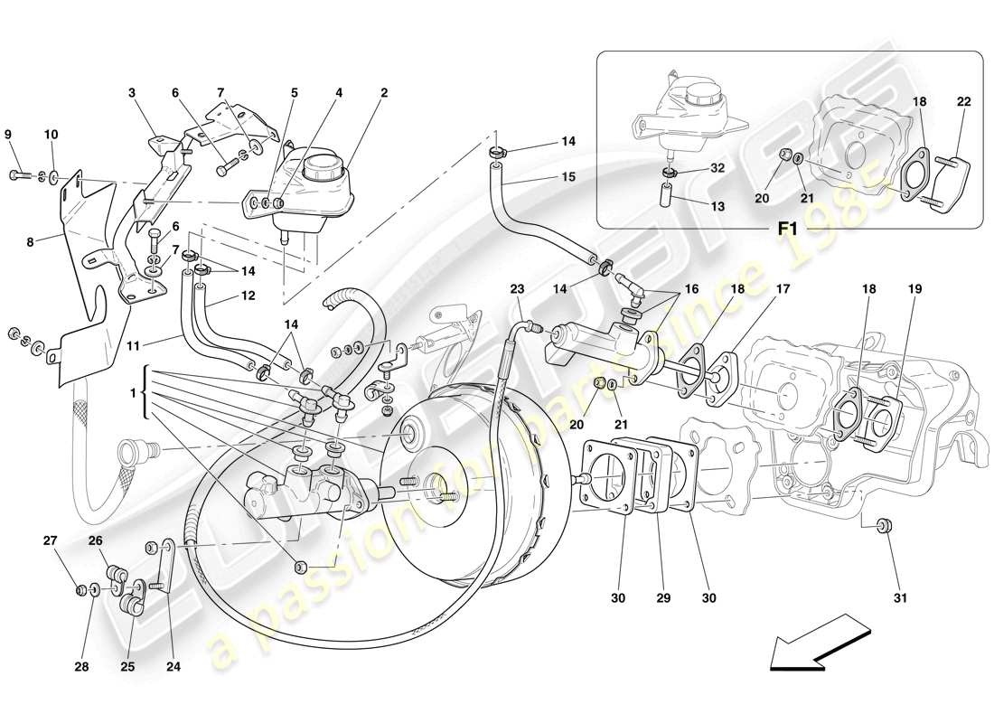 part diagram containing part number 208329