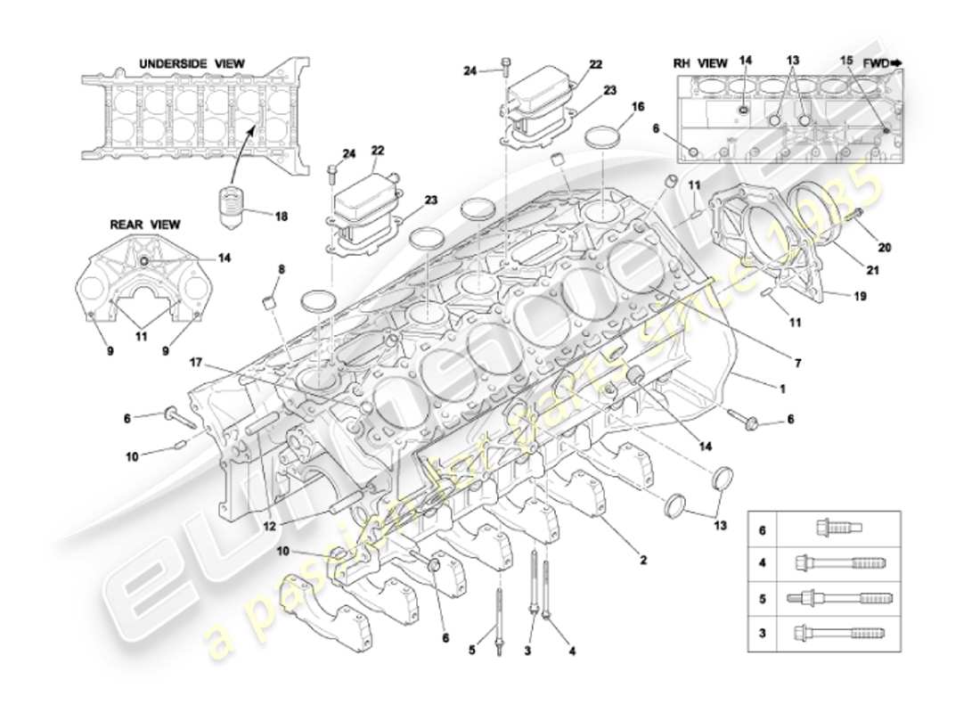 part diagram containing part number 699097