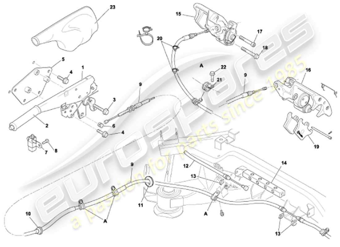 part diagram containing part number 1r12-305363-aa