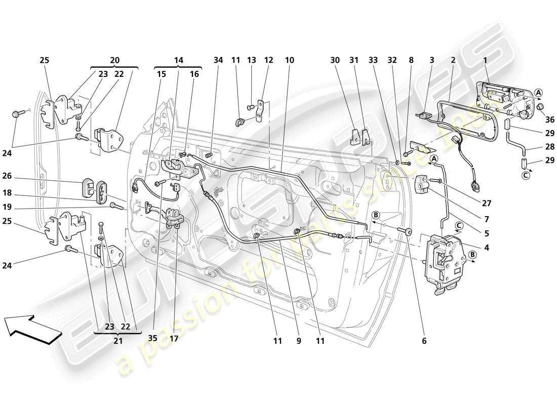 part diagram containing part number 68760000