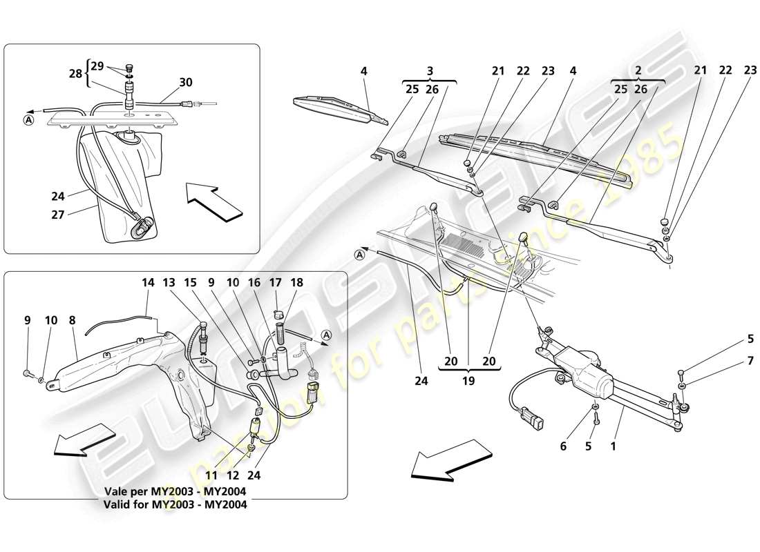 part diagram containing part number 68766000