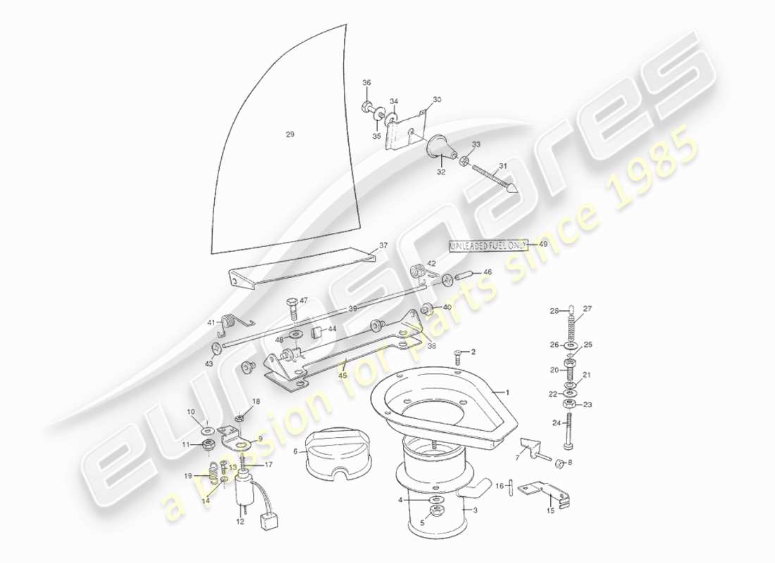 part diagram containing part number 68-55136