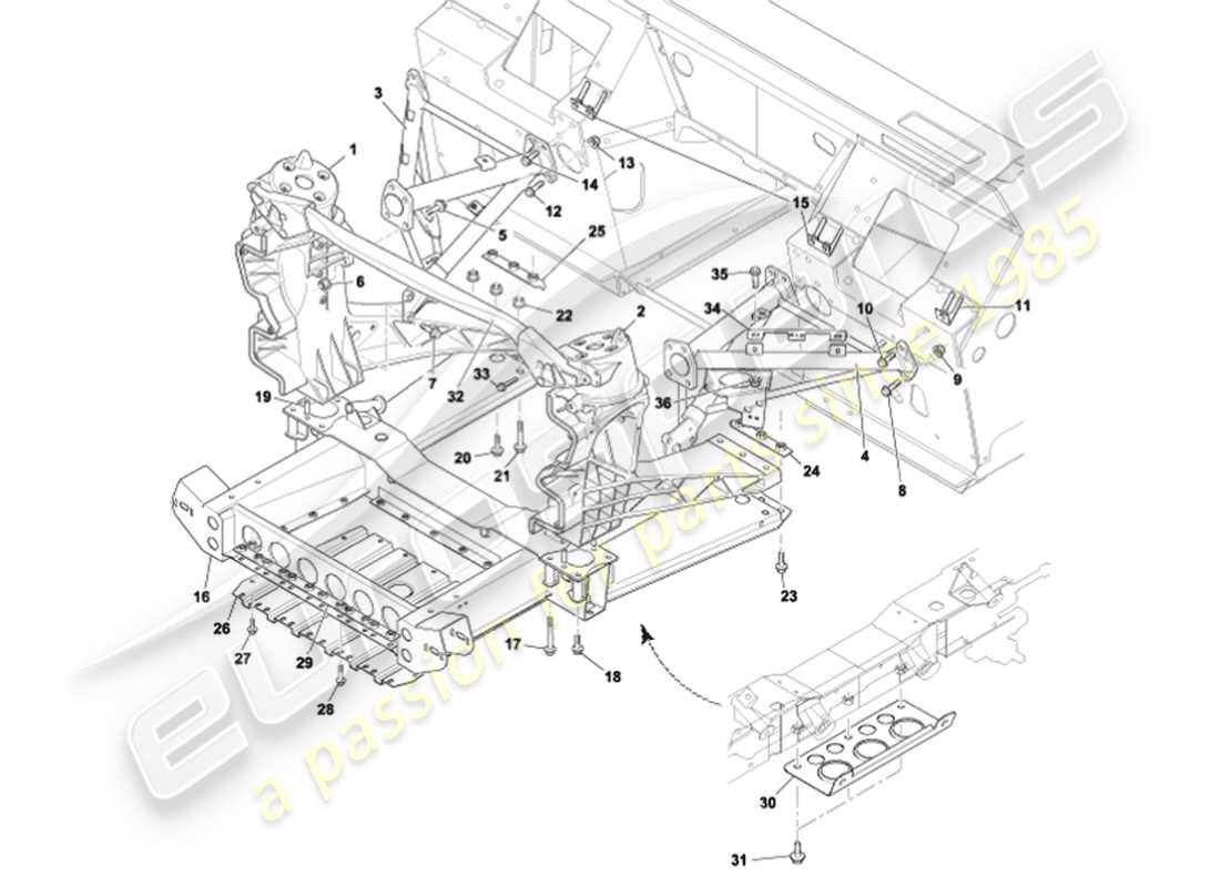 part diagram containing part number 1r12-100982-ad