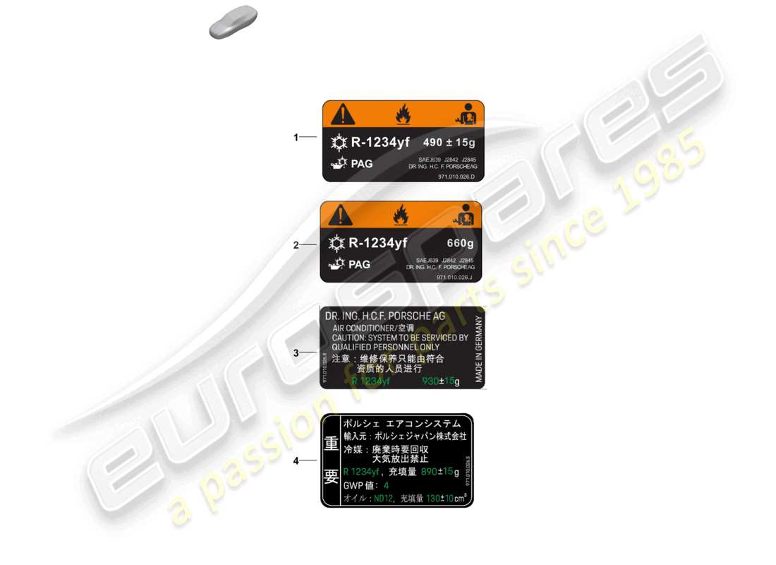part diagram containing part number 971010026d