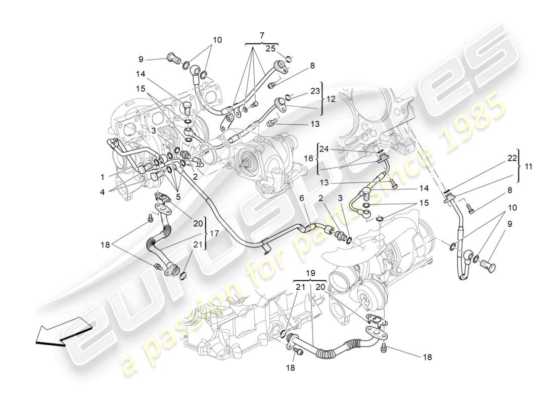 part diagram containing part number 322991