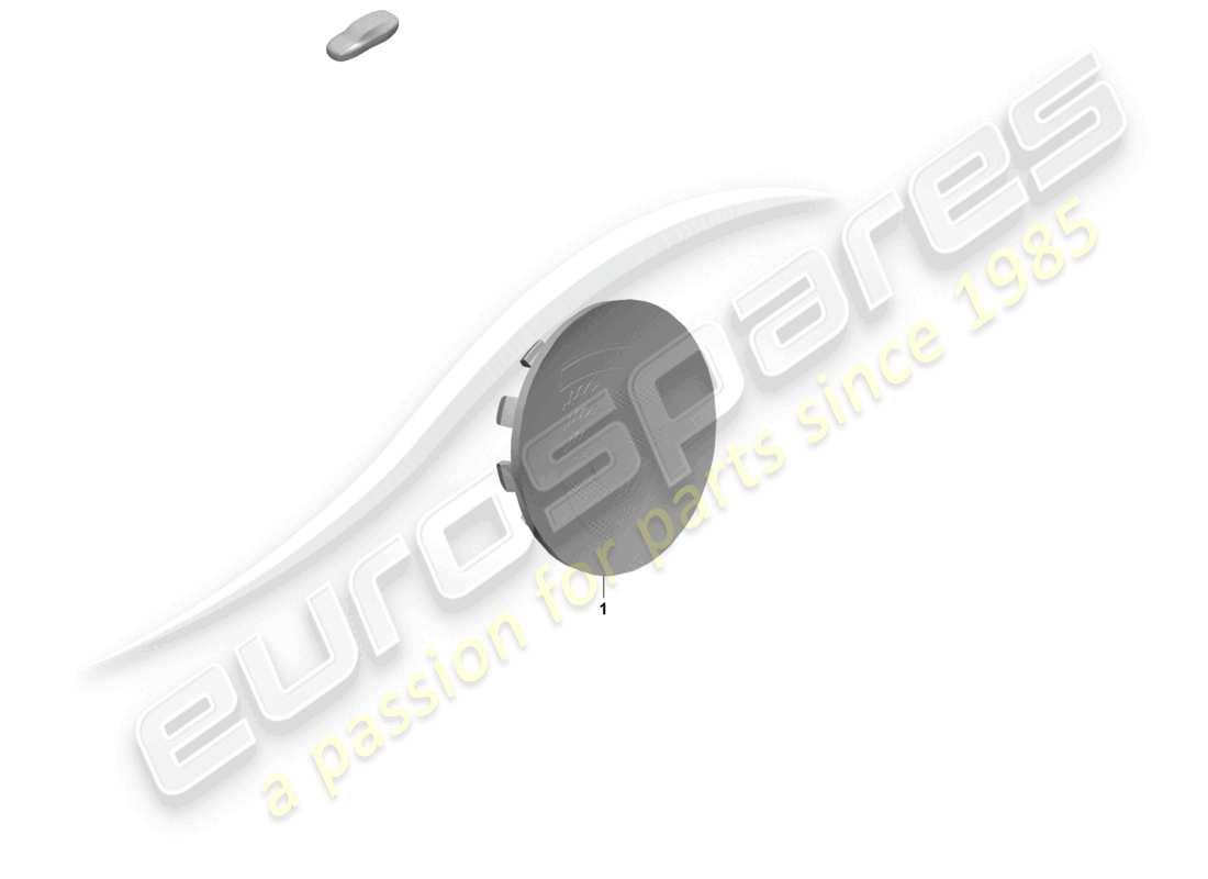 porsche 2025 (taycan 9j1-2) hub cap colour porsche crest emblem parts diagram