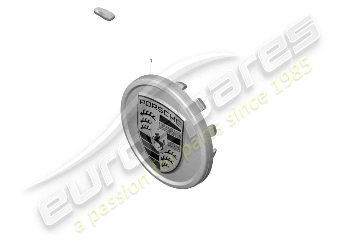 porsche 2023 (cayenne e3 pa) hub cap part diagram