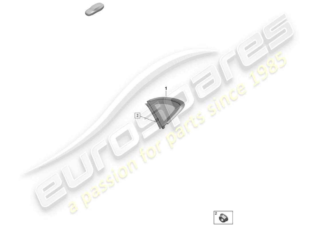 porsche 2026 (taycan 9j1-2) side window cuv part diagram