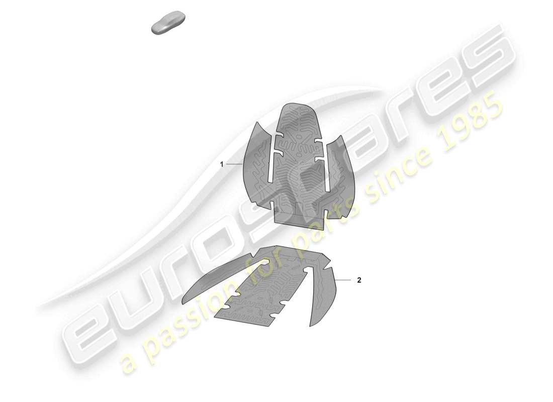 porsche 2023 (panamera 971-2) heater element front seats backrest seat cushion parts diagram