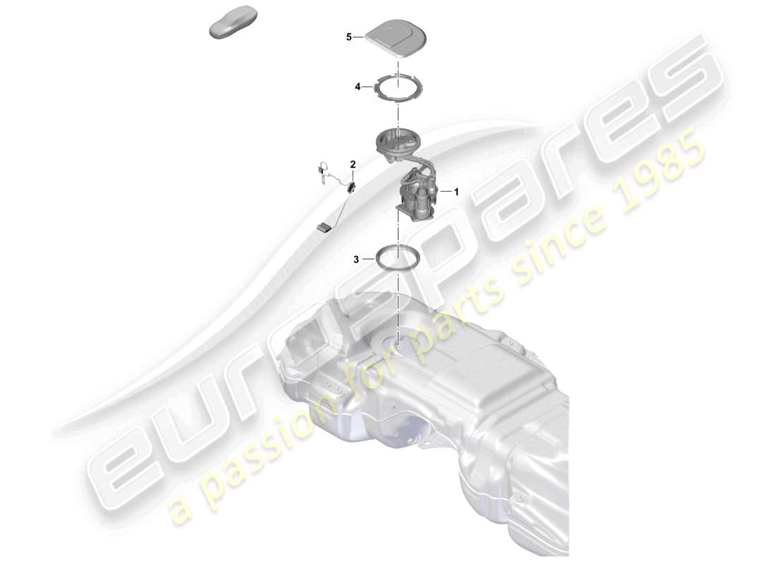 porsche 2026 (cayenne e3 pa) fuel tank fuel pump d >>- mj 2024 part diagram