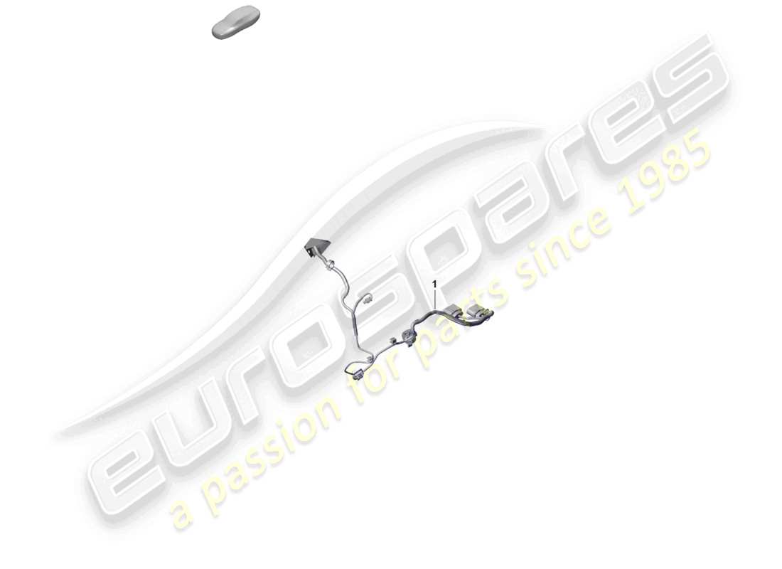 porsche 2025 (cayenne e3 pa) wiring harness for gearbox part diagram