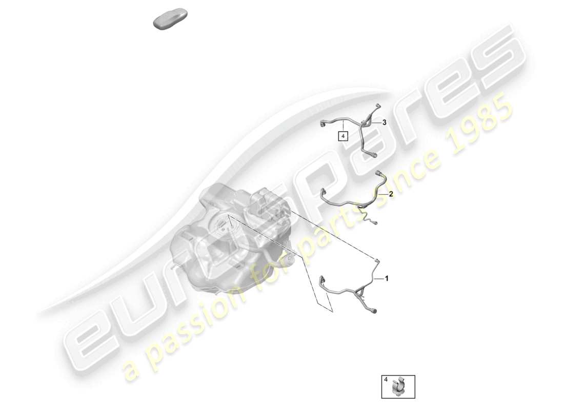 porsche 2022 (718 boxster spyder) breather line tank ventilation parts diagram