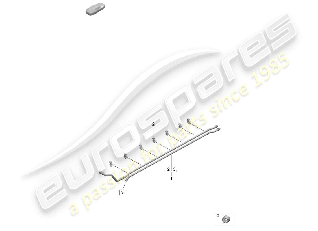 a part diagram from the porsche macan parts catalogue
