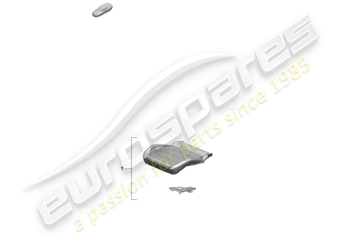 a part diagram from the porsche 2025 (macan-e) parts catalogue