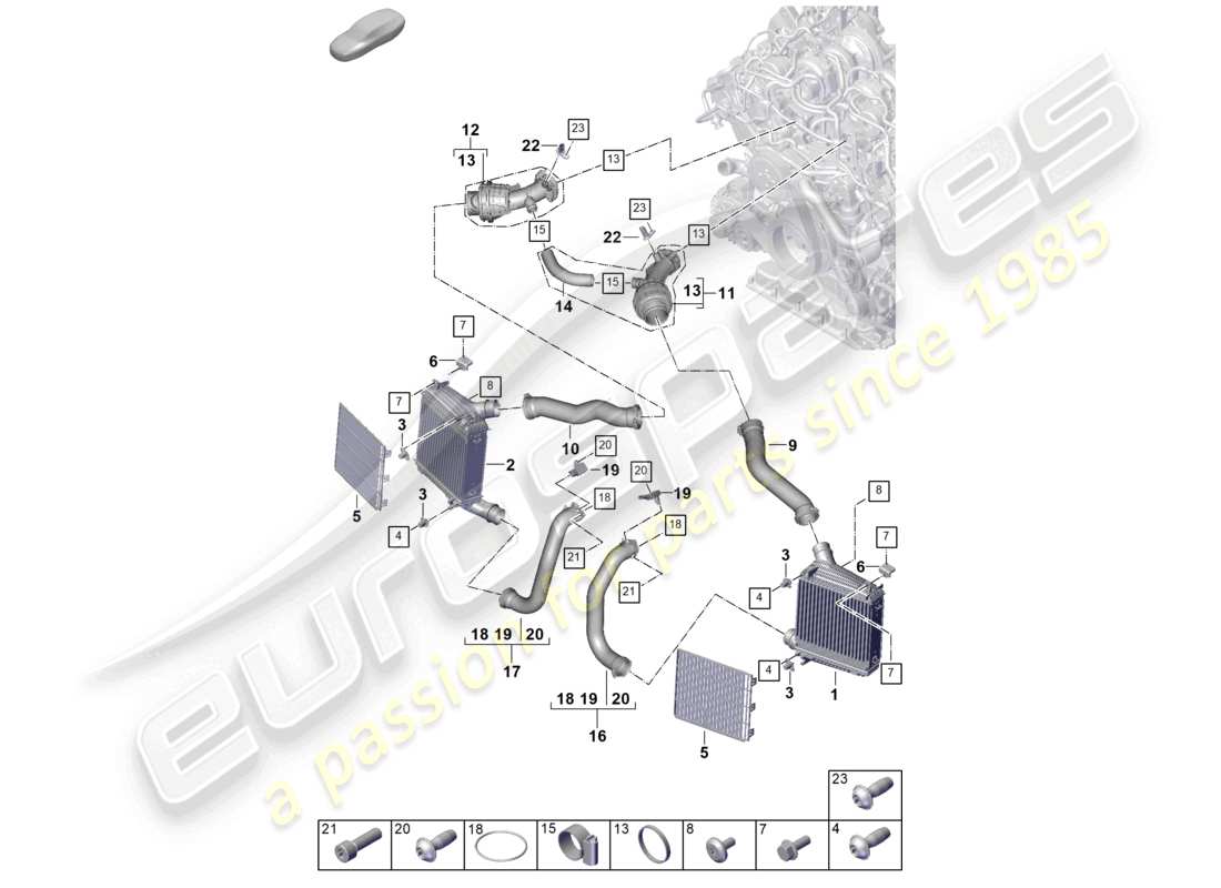 part diagram containing part number pab145405a