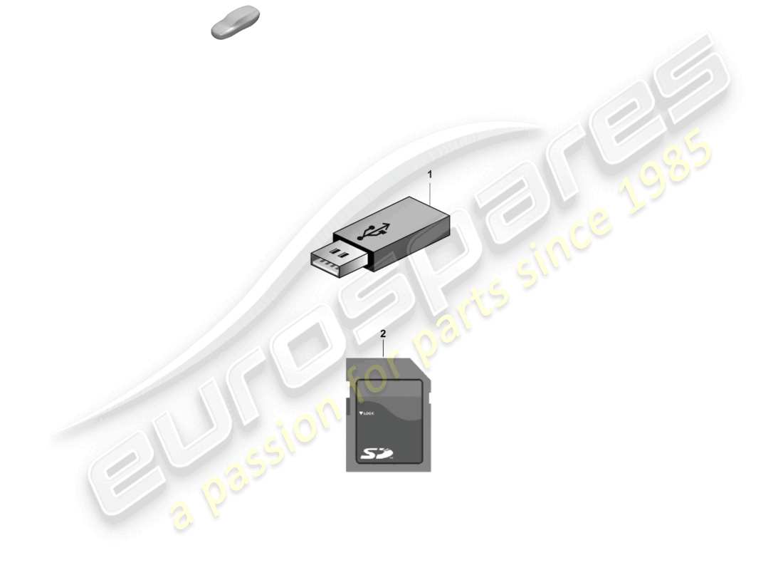 a part diagram from the porsche panamera parts catalogue