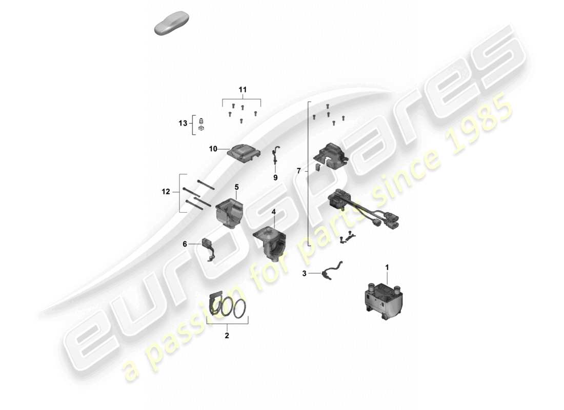 part diagram containing part number 4h0898003