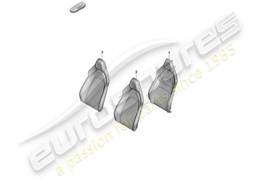 a part diagram from the porsche 2024 (panamera 976) parts catalogue
