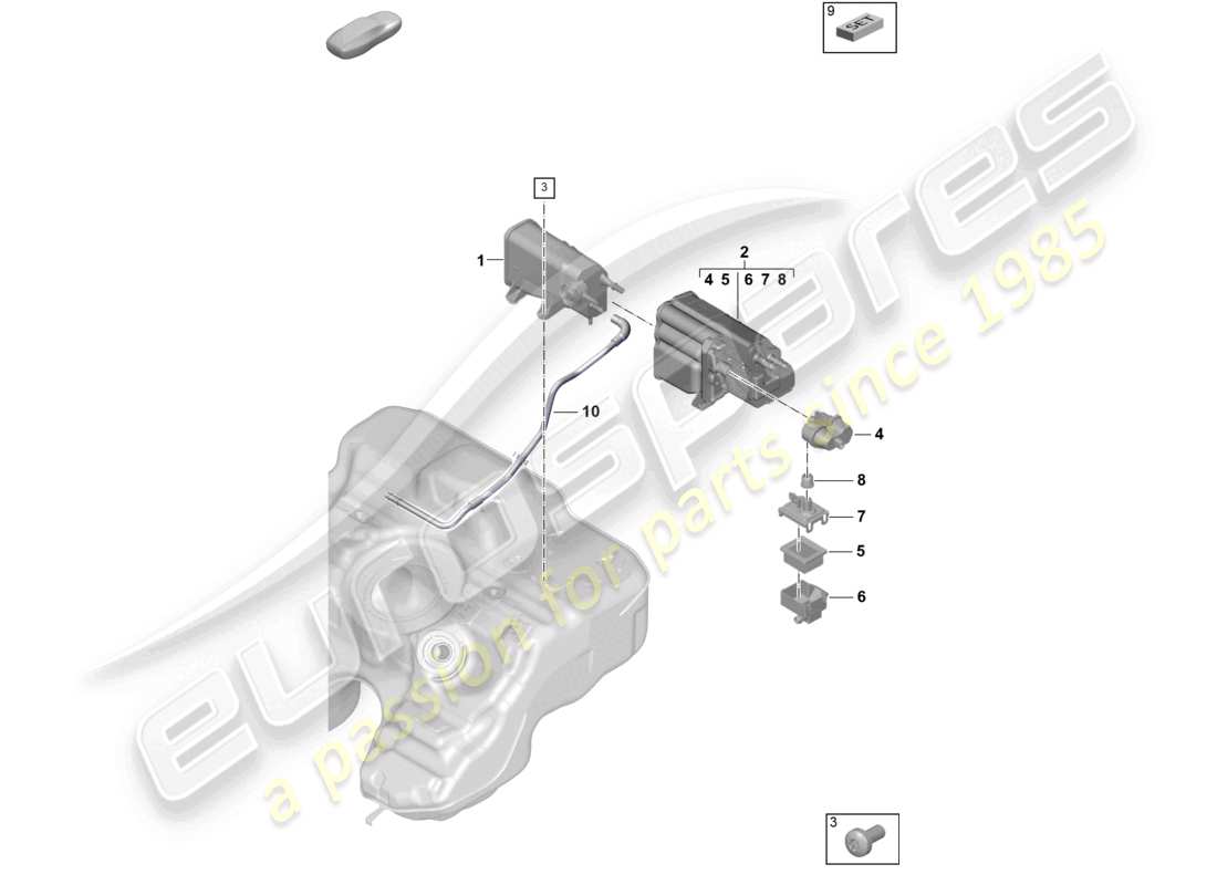 part diagram containing part number 958906243a