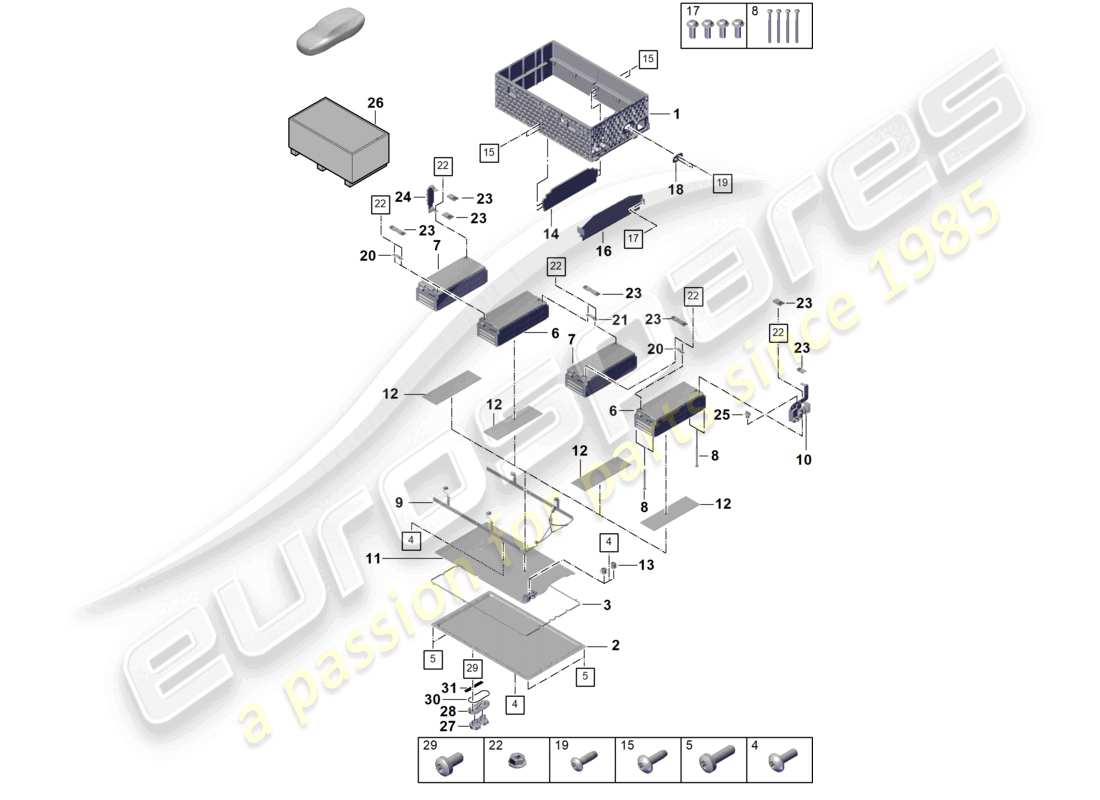 part diagram containing part number pab915591f