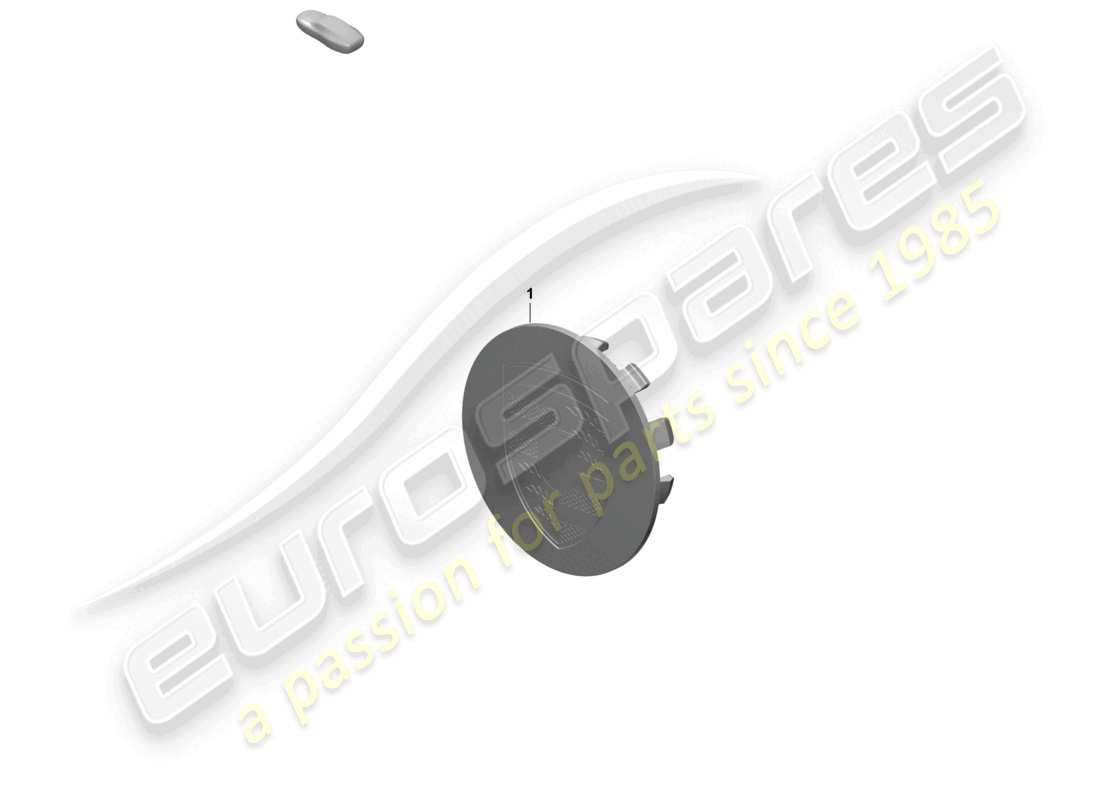 a part diagram from the porsche 2025 (macan-e) parts catalogue
