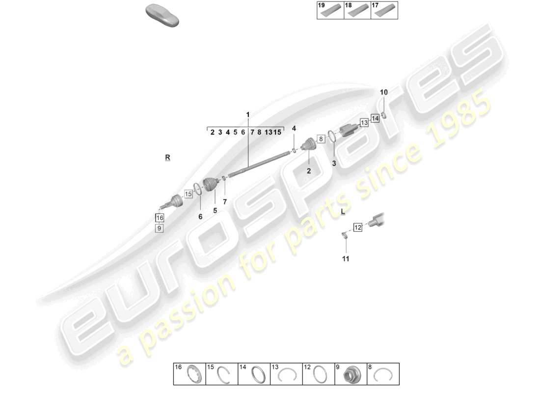 part diagram containing part number 971407624