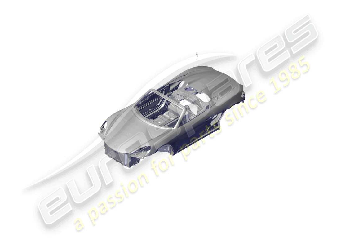 VIEW PARTS DIAGRAMS FROM THE PORSCHE BOXSTER PARTS CATALOGUE a part diagram from the porsche boxster parts catalogue