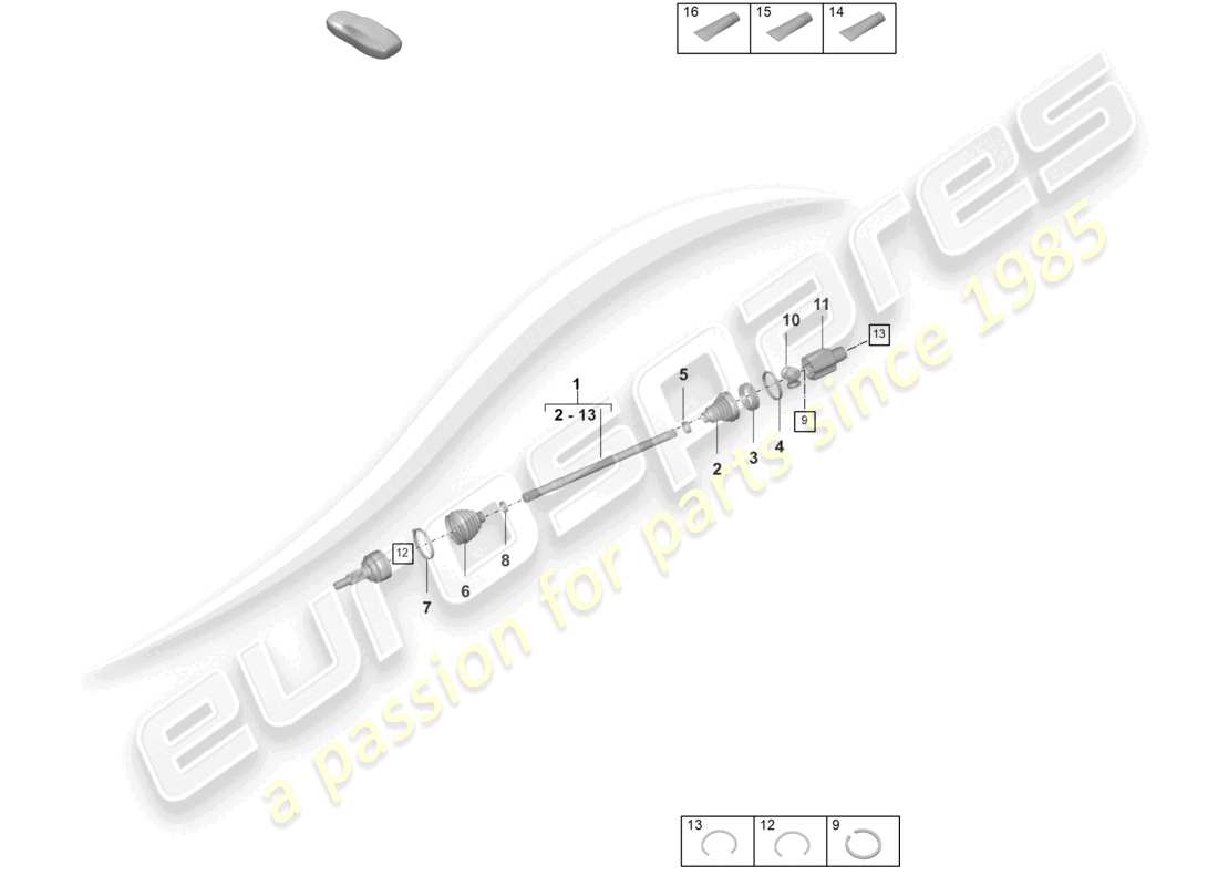 part diagram containing part number pae407271c