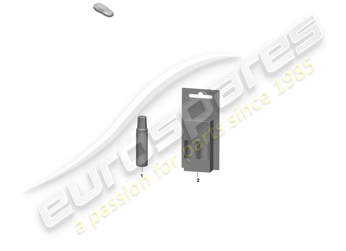 a part diagram from the porsche taycan parts catalogue