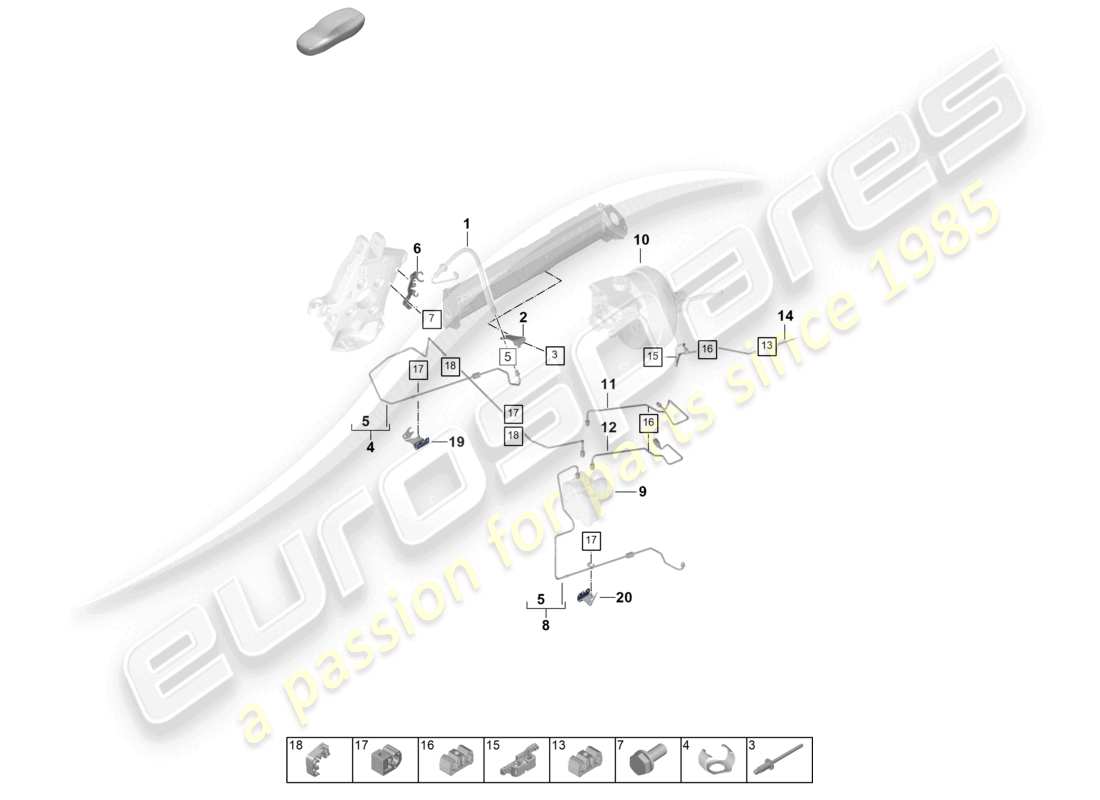 part diagram containing part number 9gt614721a