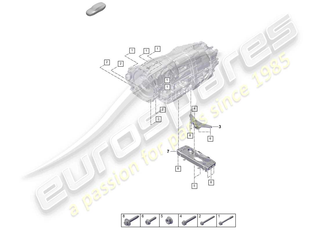 VIEW PARTS DIAGRAMS FROM THE PORSCHE PANAMERA PARTS CATALOGUE a part diagram from the porsche panamera parts catalogue