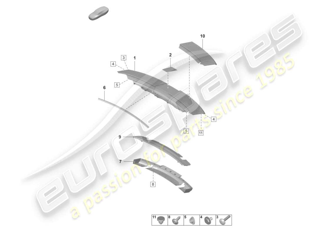 part diagram containing part number 971853809