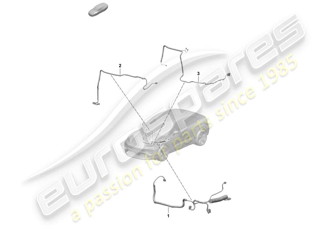 part diagram containing part number pac970012