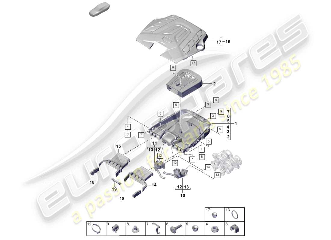 part diagram containing part number n0245226