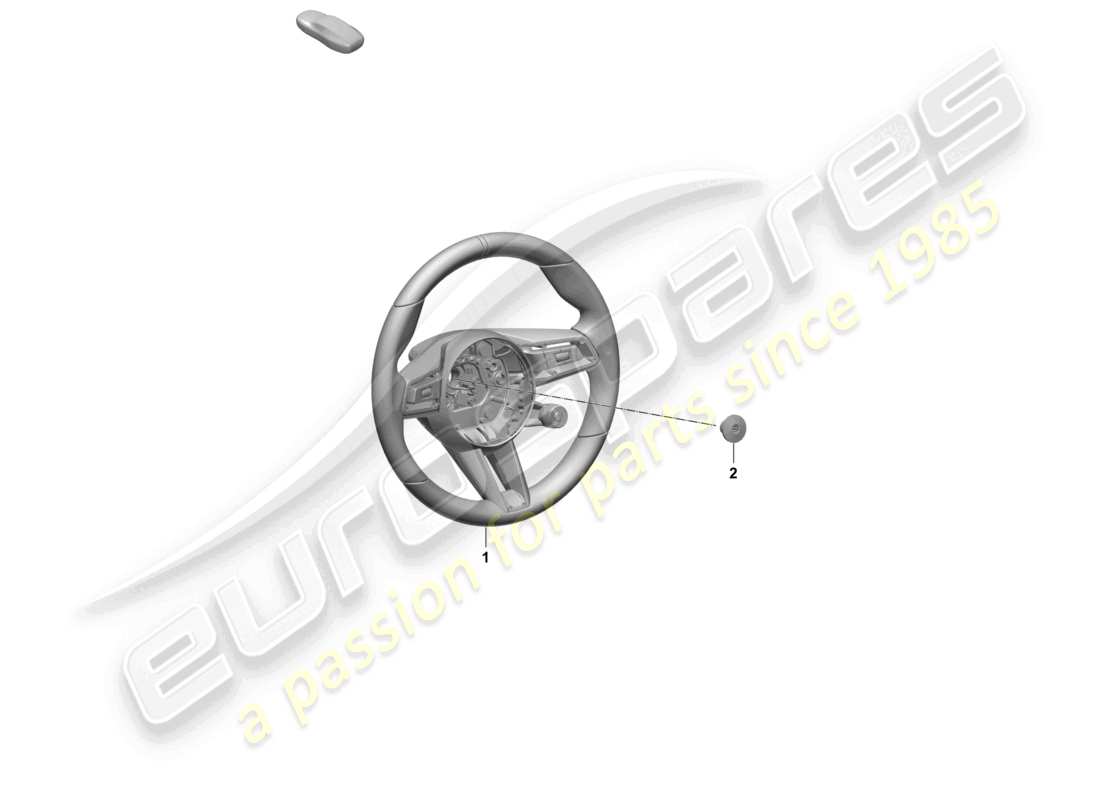 a part diagram from the porsche taycan parts catalogue