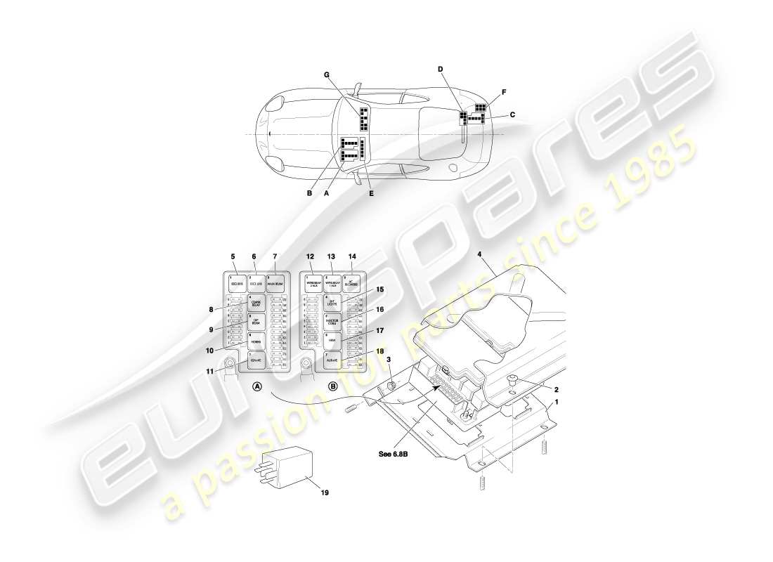part diagram containing part number 83-84823