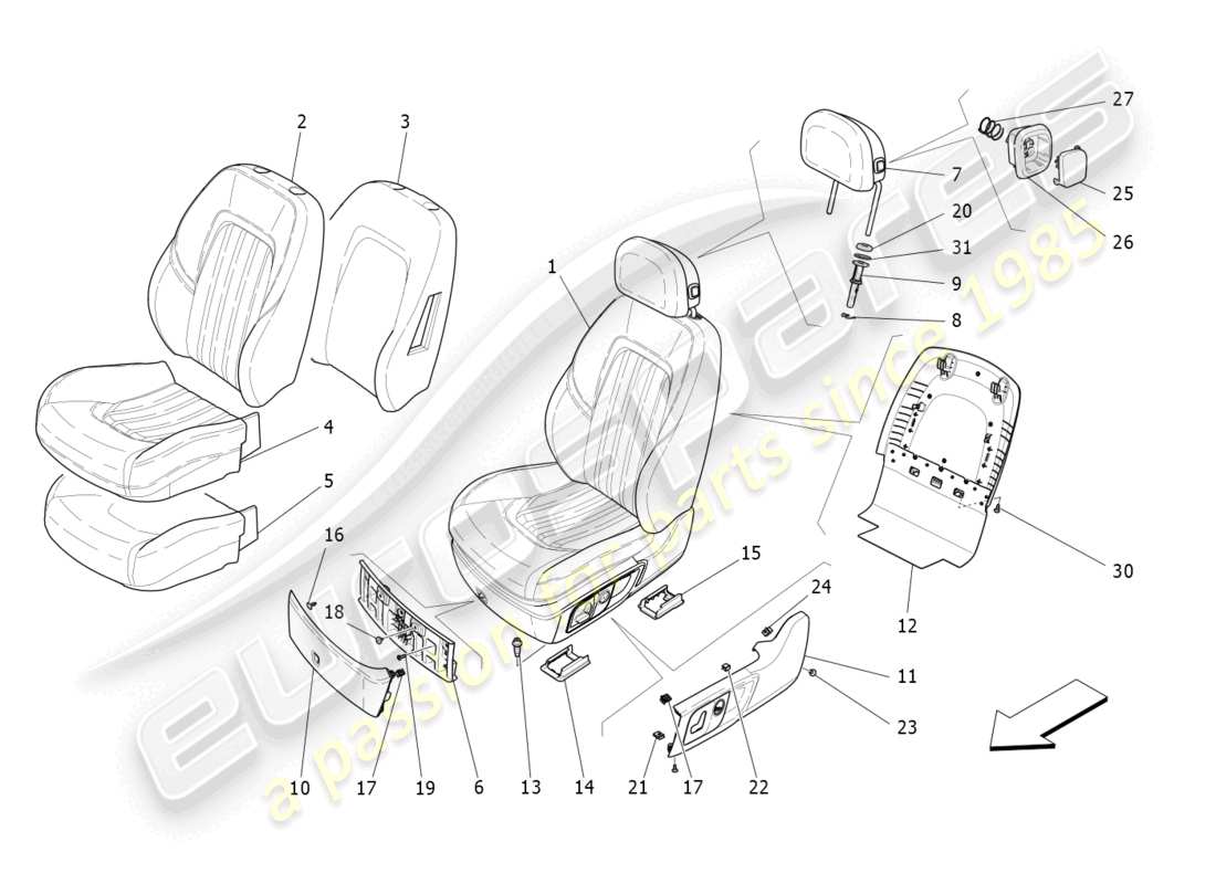 part diagram containing part number 673005813