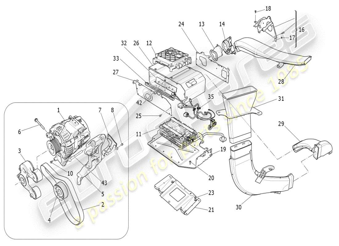 part diagram containing part number 675001095
