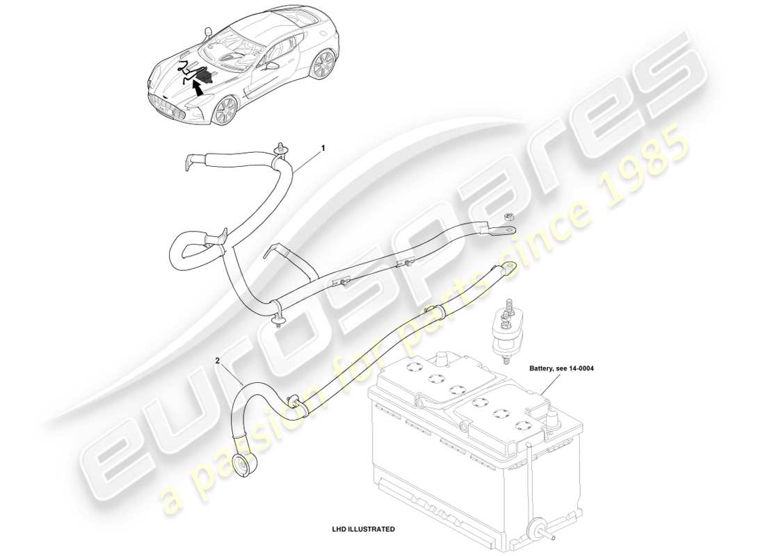 part diagram containing part number ay93-10c310-aa