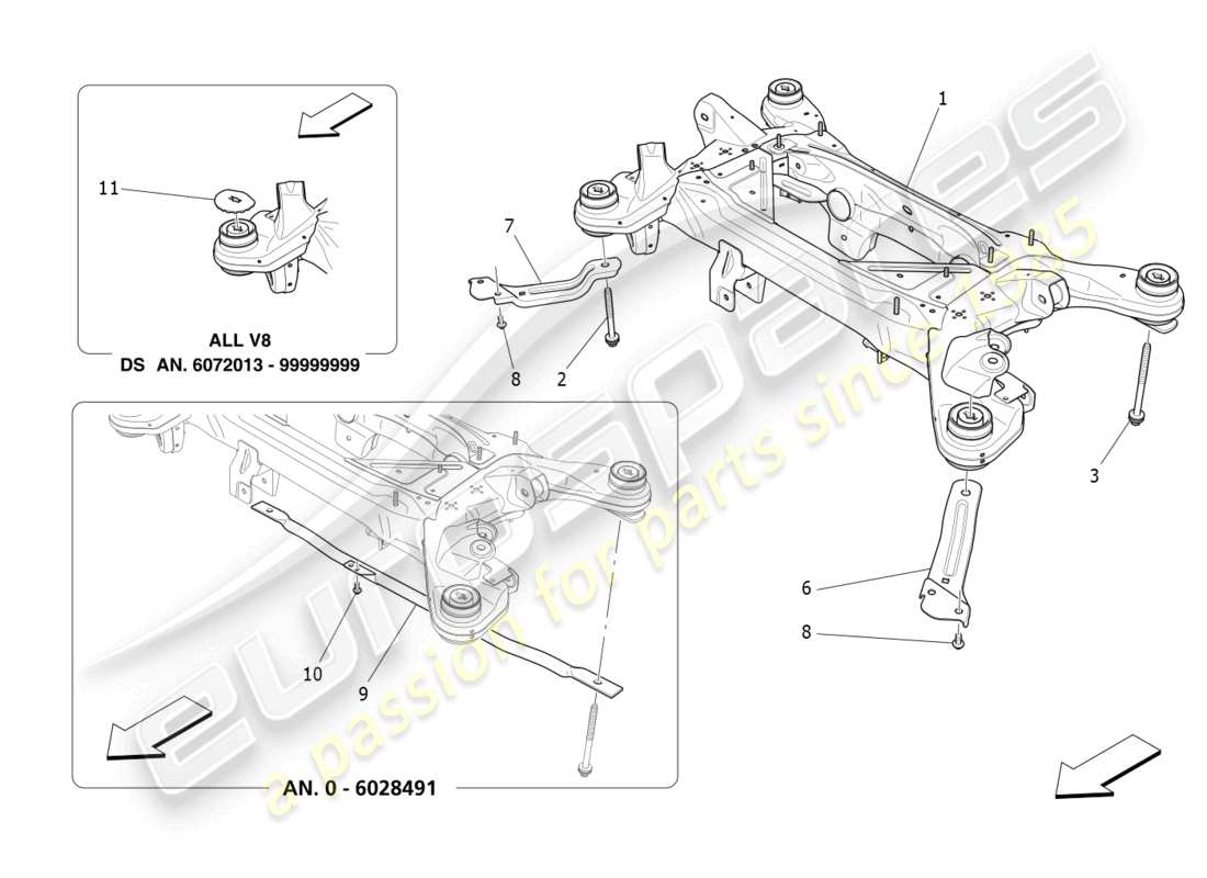 a part diagram from the maserati levante (2018) parts catalogue