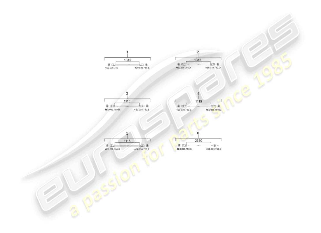 porsche 2022 (macan) connecting line central computer part diagram