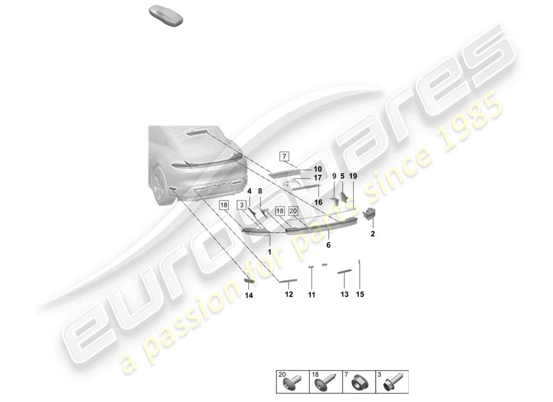 part diagram containing part number n 10679501