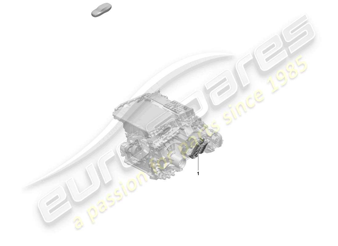 porsche 2025 (macan-e) control unit for differential locks part diagram