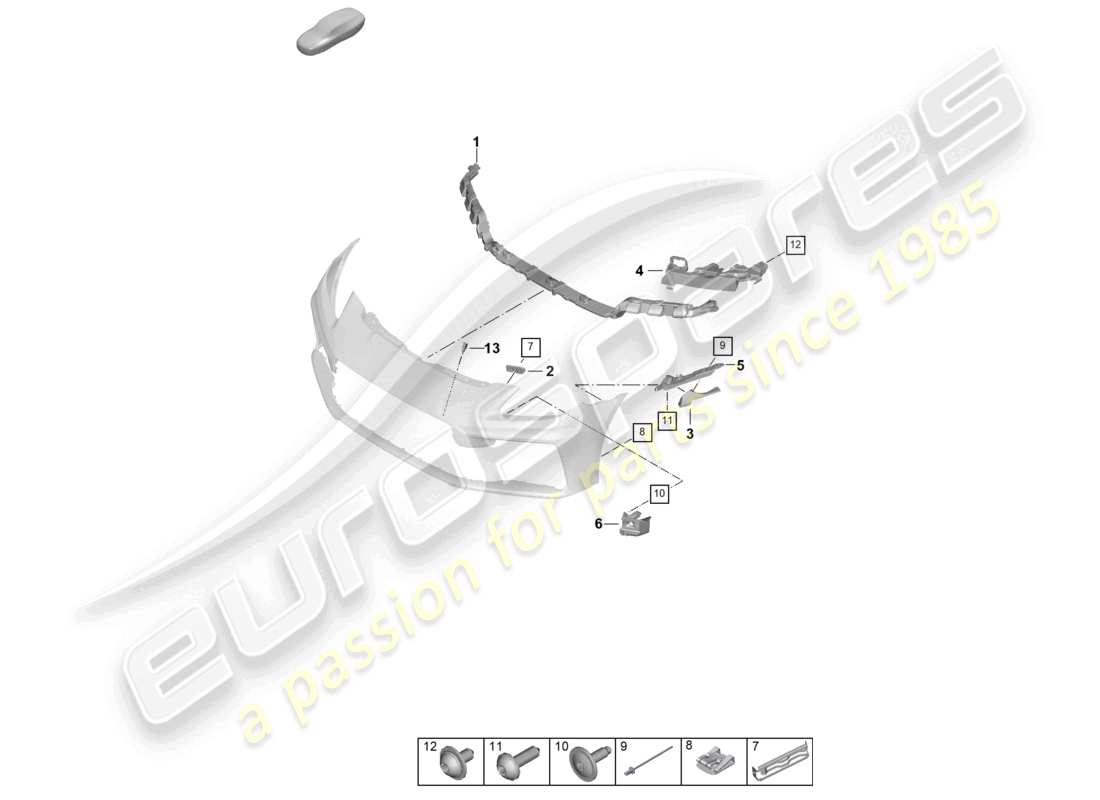 part diagram containing part number 976807284