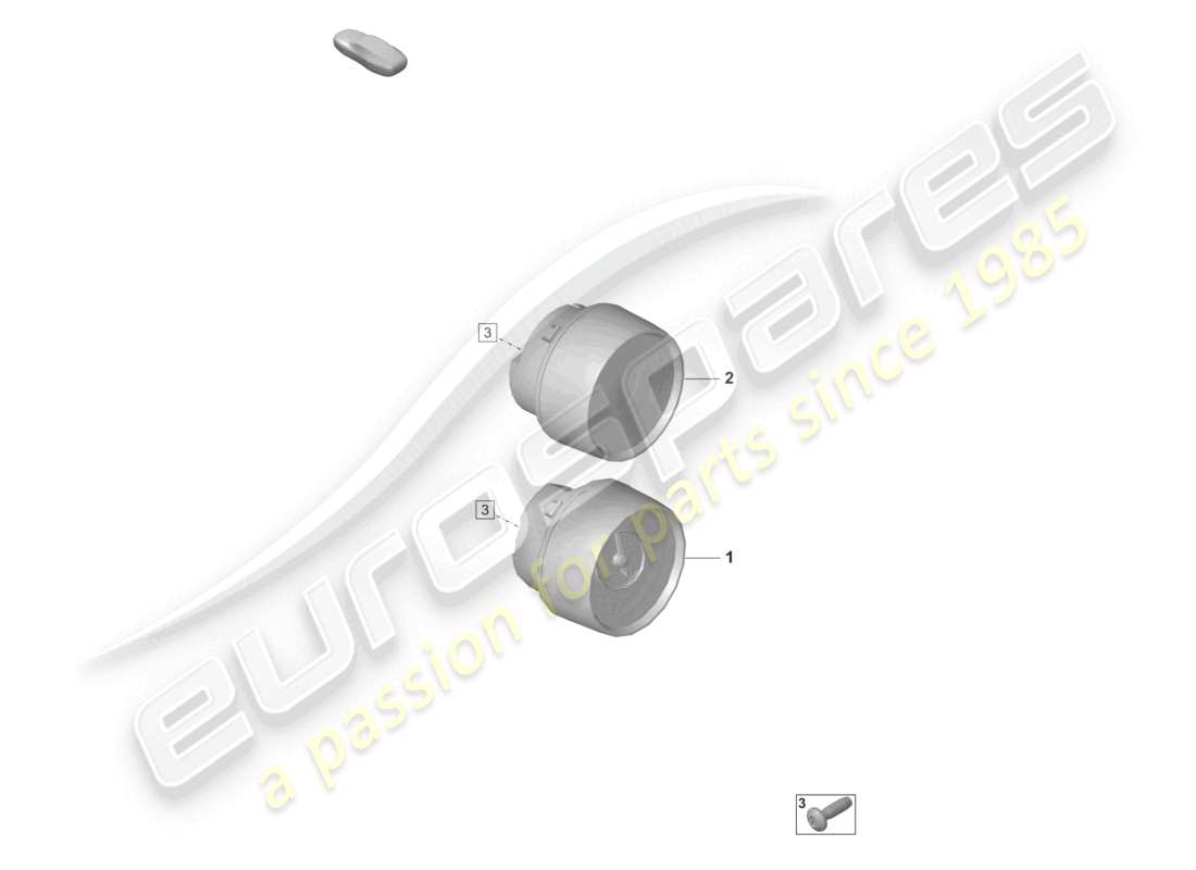 VIEW PARTS DIAGRAMS FROM THE PORSCHE TAYCAN PARTS CATALOGUE a part diagram from the porsche taycan parts catalogue
