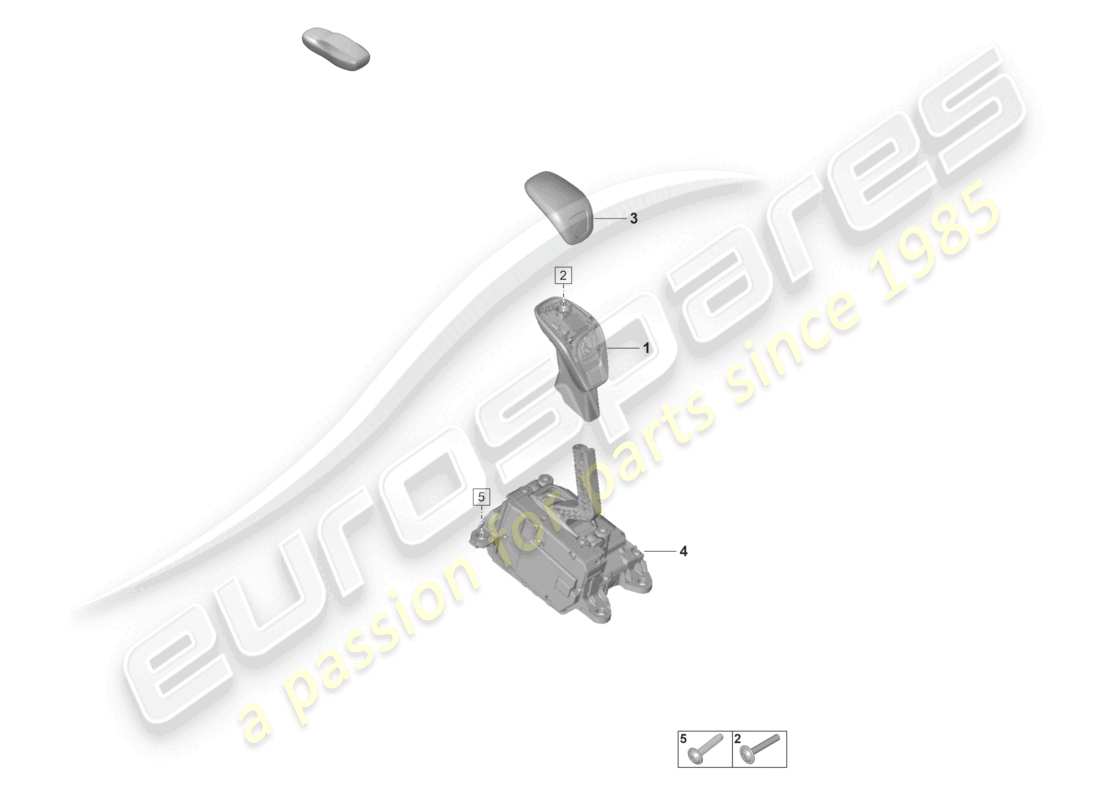 a part diagram from the porsche 2023 (panamera 971-2) parts catalogue